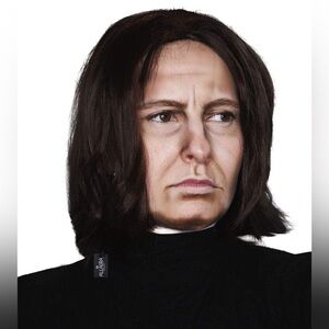 Professor Severus Snape Wig Halloween Cosplay Harry Potter